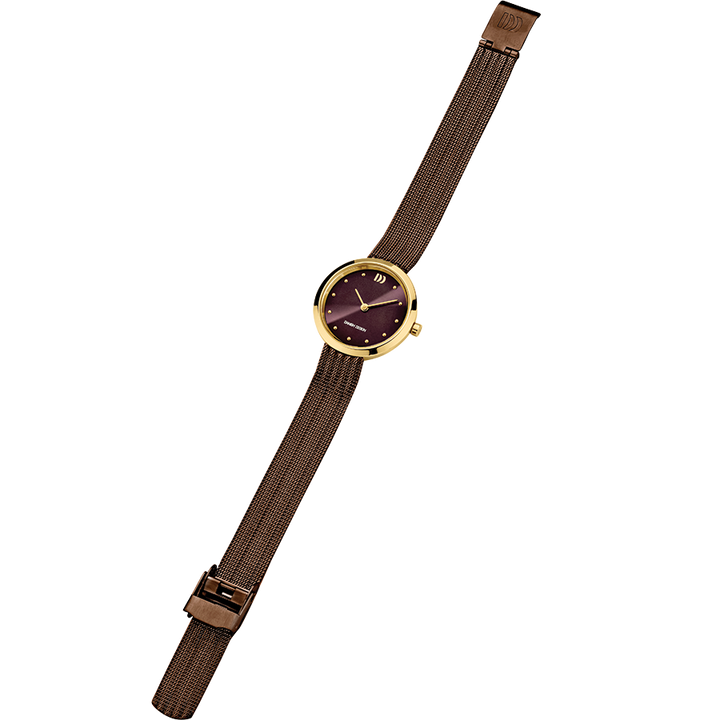 Danish Design IV74Q1210 Julia Chestnut Gold Watch