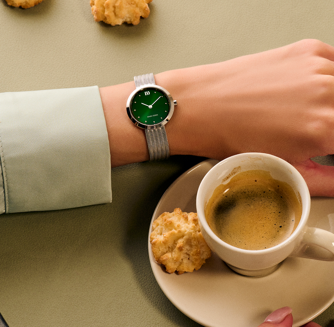 Danish Design IV77Q1210 Julia Silver Green Watch