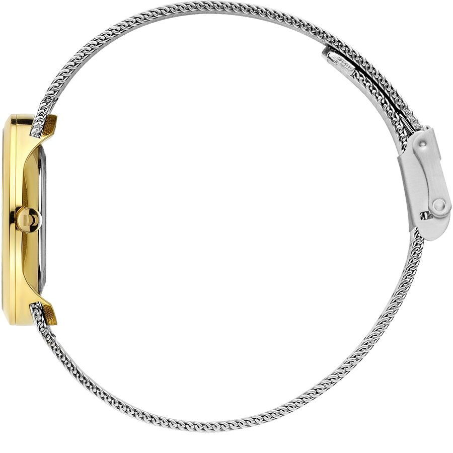 Danish Design IV65Q1211 Rome Two-Tone White Marble Watch