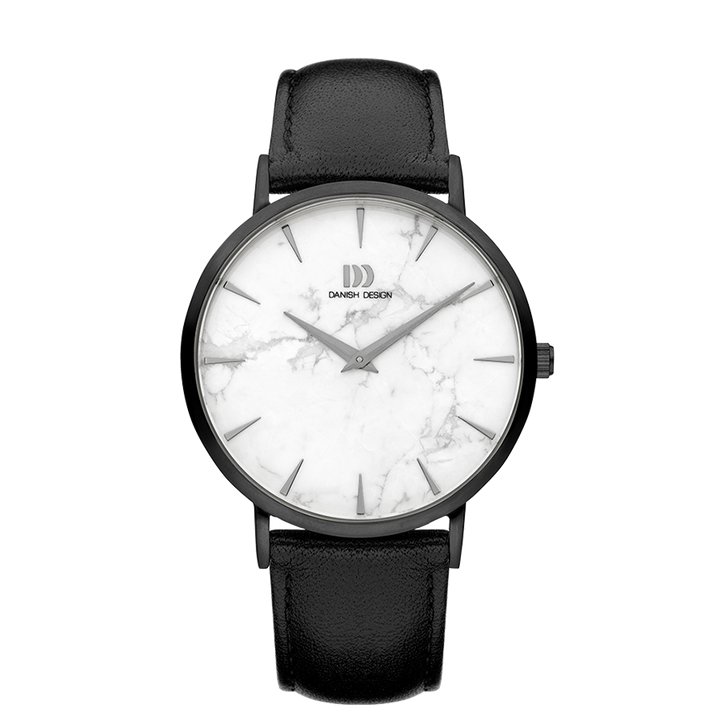 Danish Design IQ52Q1217 Shanghai Black White Marble Black Large Watch