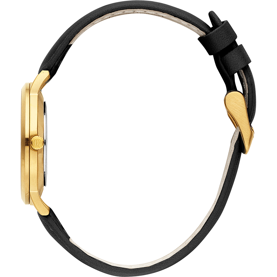 Danish Design IV51Q1217 Shanghai Gold White Marble Black Medium Watch