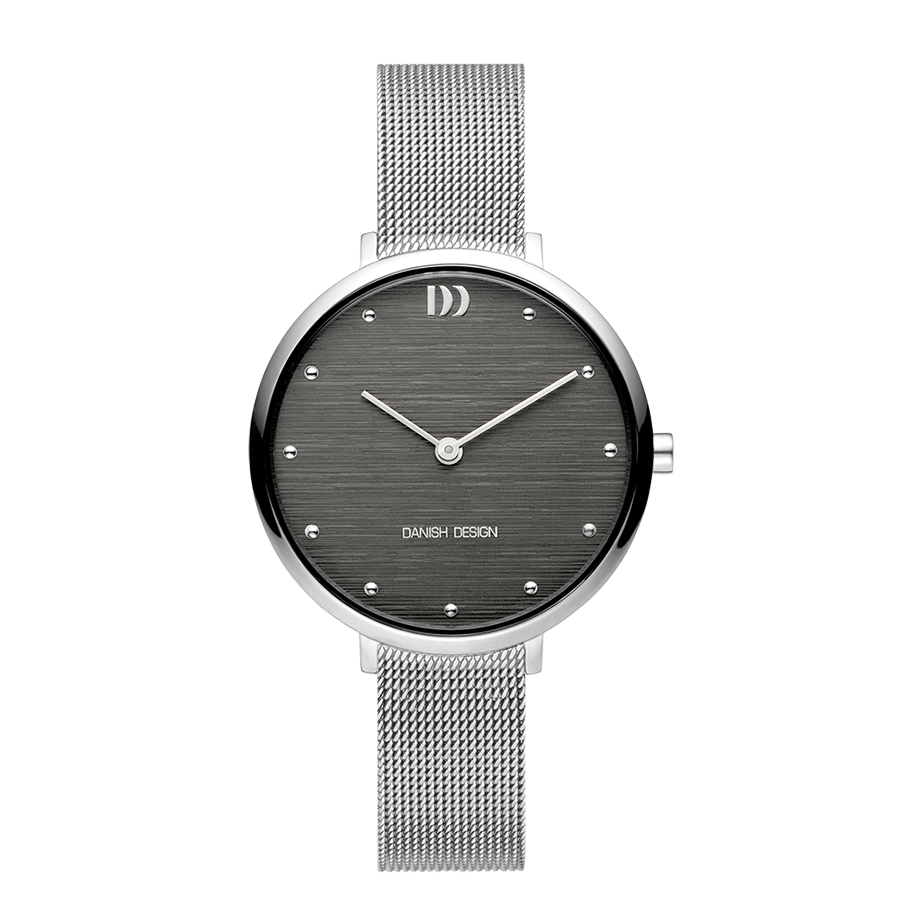 Danish Design IV64Q1218 Amelia Steel Grey Bark Watch