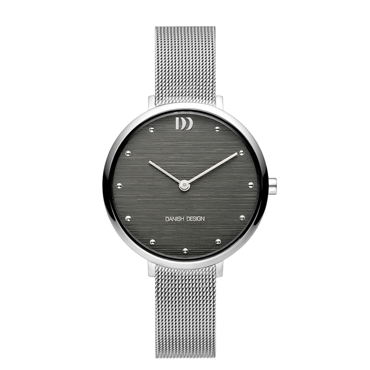 Danish Design IV64Q1218 Amelia Steel Grey Bark Watch