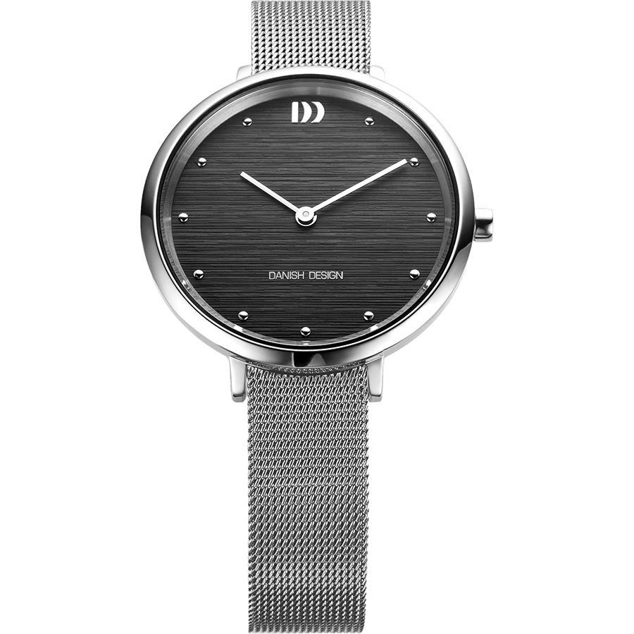 Danish Design IV64Q1218 Amelia Steel Grey Bark Watch