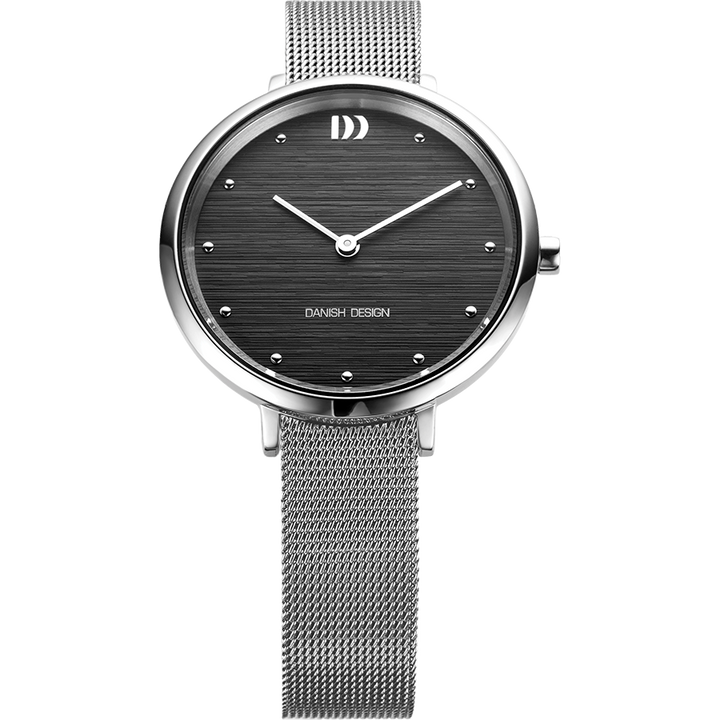 Danish Design IV64Q1218 Amelia Steel Grey Bark Watch