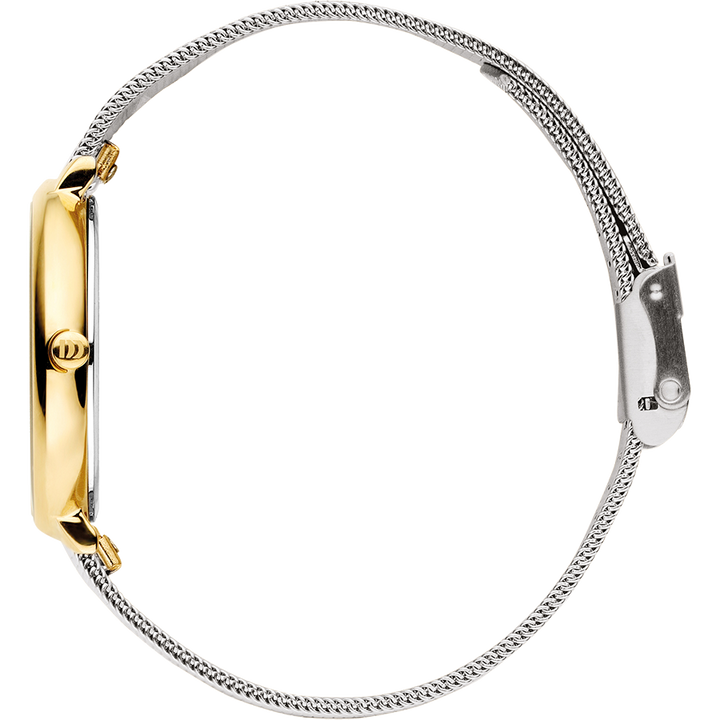 Danish Design IV65Q1218 Amelia Two-Tone Silver Bark Watch