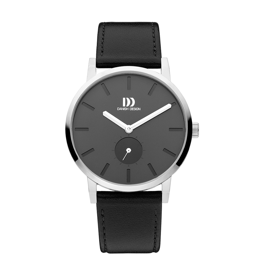 Danish Design IQ14Q1219 Tokyo Silver Grey Black Large Watch