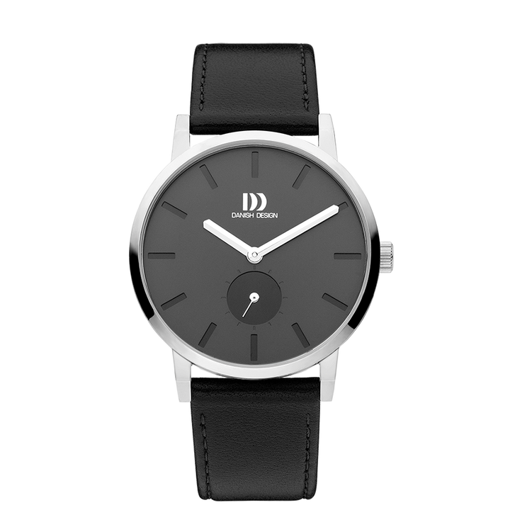 Danish Design IQ14Q1219 Tokyo Silver Grey Black Large Watch