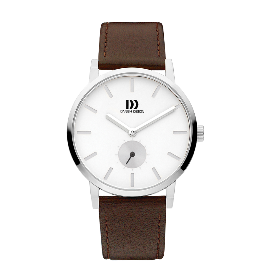 Danish Design IQ29Q1219 Tokyo Silver White Camel Large Watch