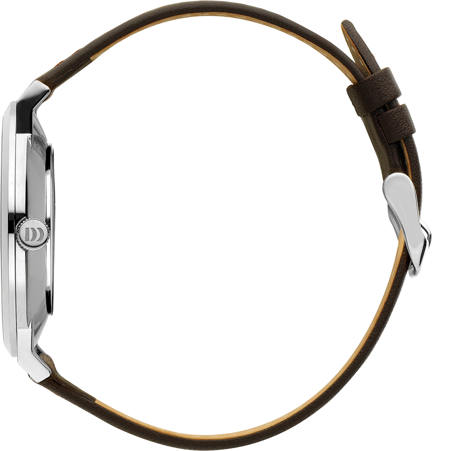 Danish Design IQ29Q1219 Tokyo Silver White Camel Large Watch