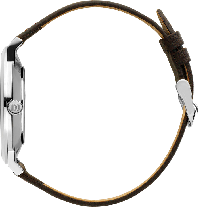 Danish Design IQ29Q1219 Tokyo Silver White Camel Large Watch