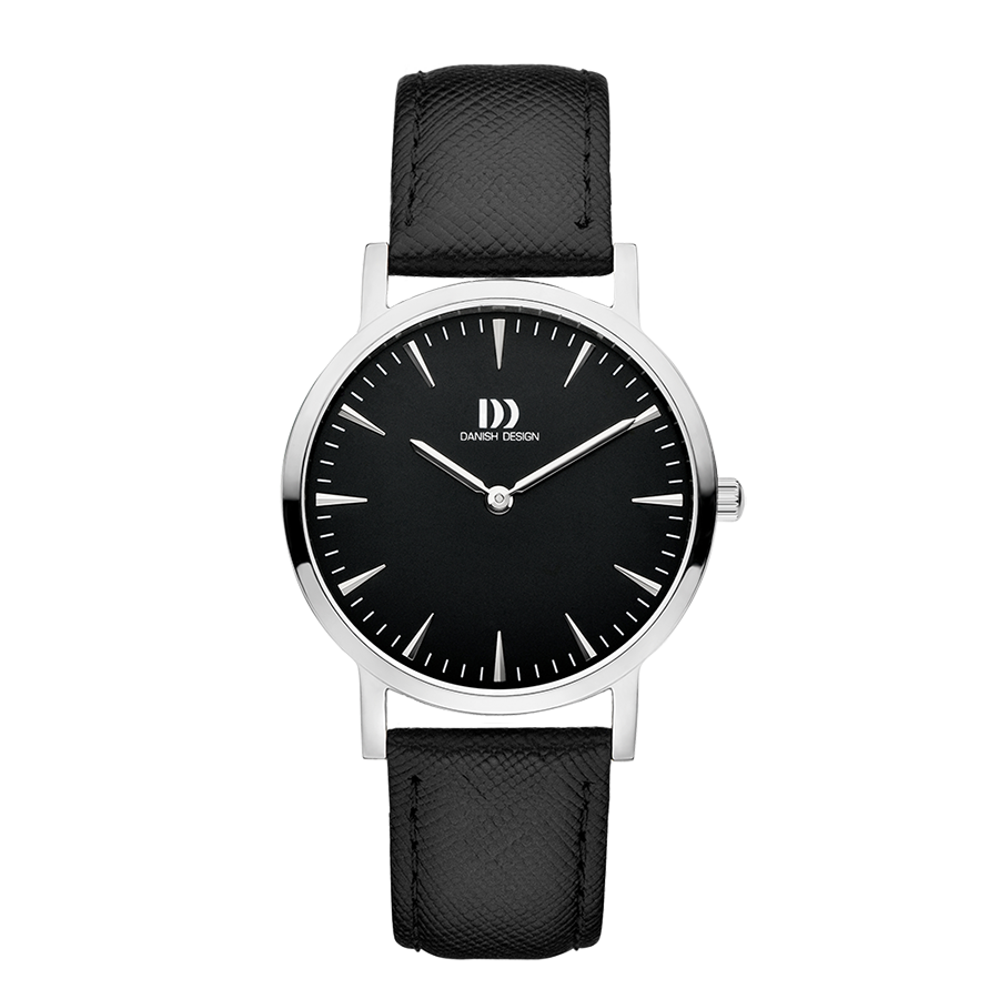Danish Design IV13Q1235 London Black Silver Medium Watch