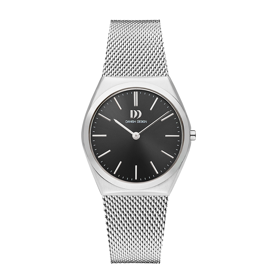 Danish Design IV63Q1236 Tåsinge Black Silver Small Mesh Watch