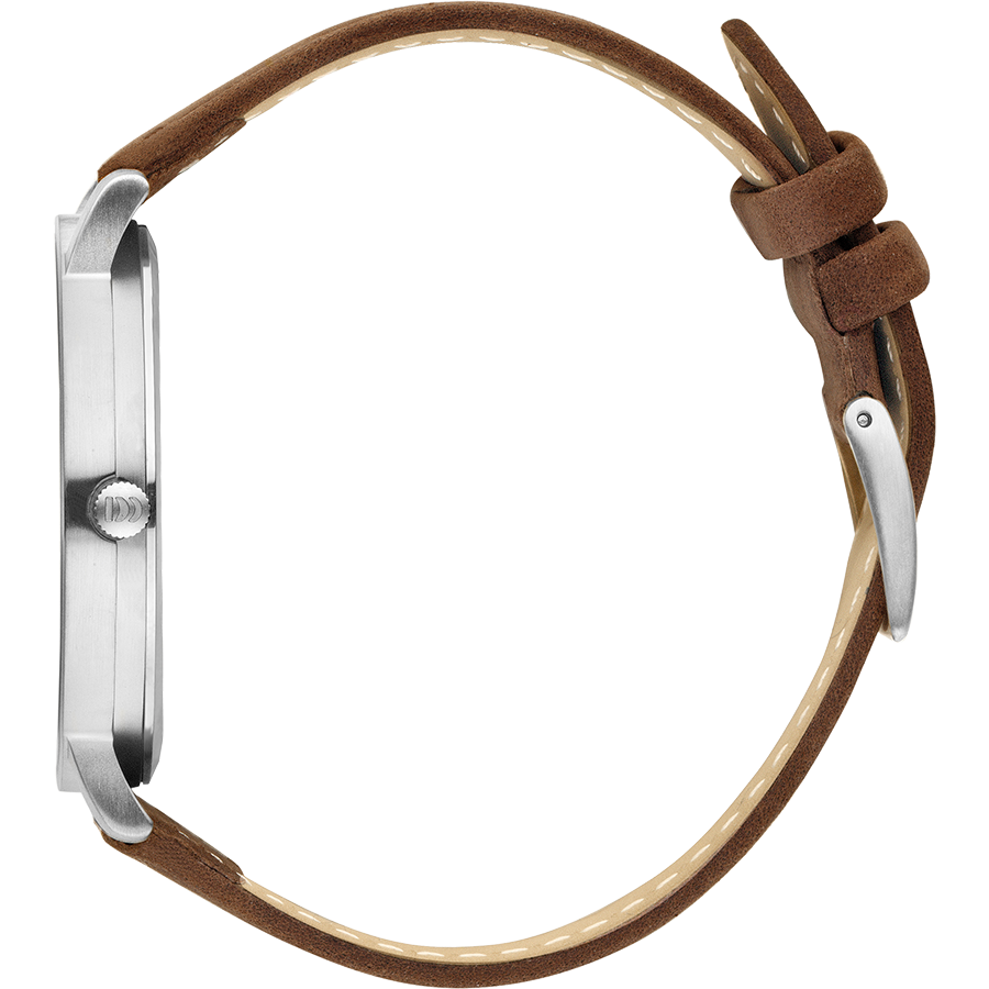Danish Design IQ29Q1241 On The Dot Silver Silver Brown Watch