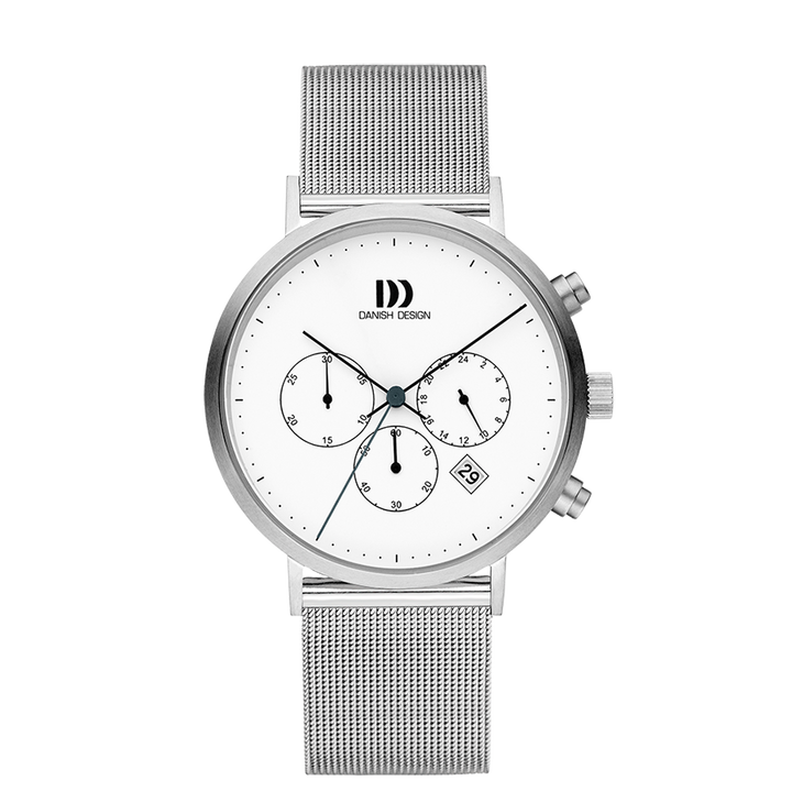 Danish Design IQ62Q1245 Berlin White Mesh Watch