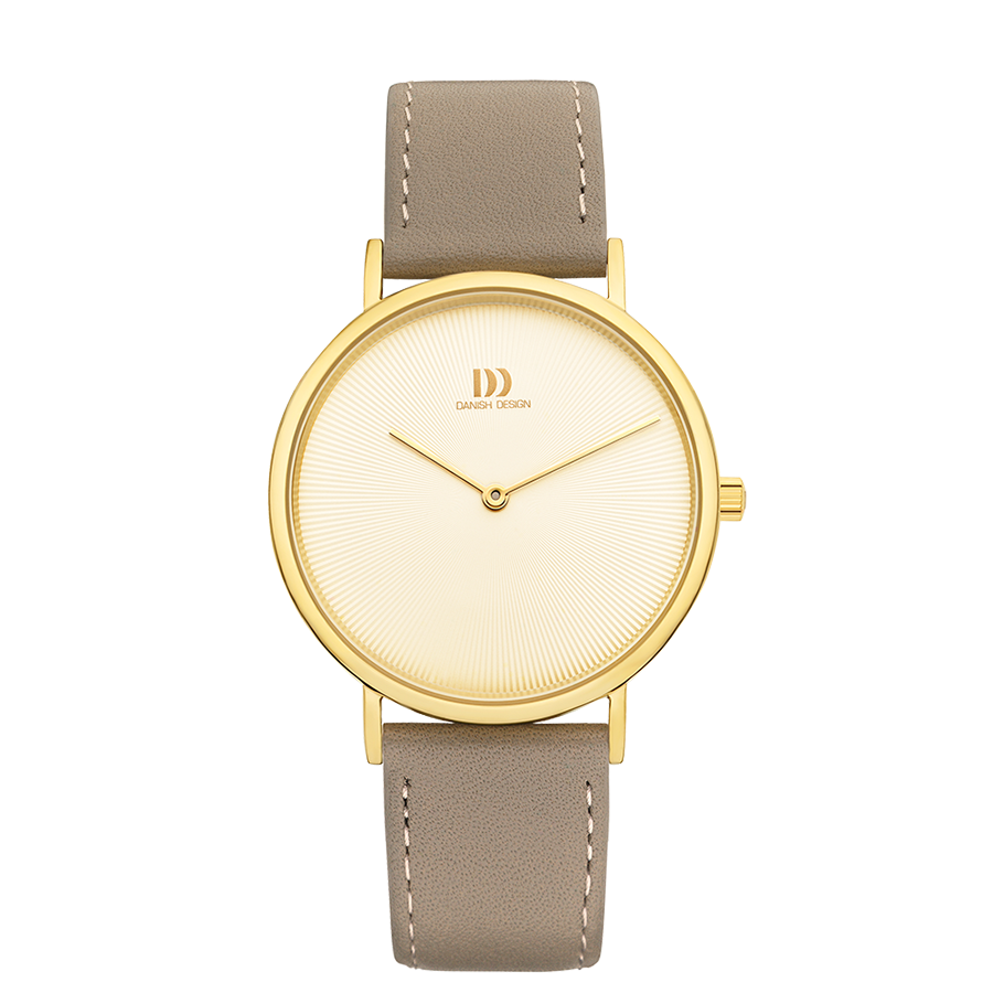 Danish Design IV19Q1247 Marilyn Gold Champagne Tan Watch