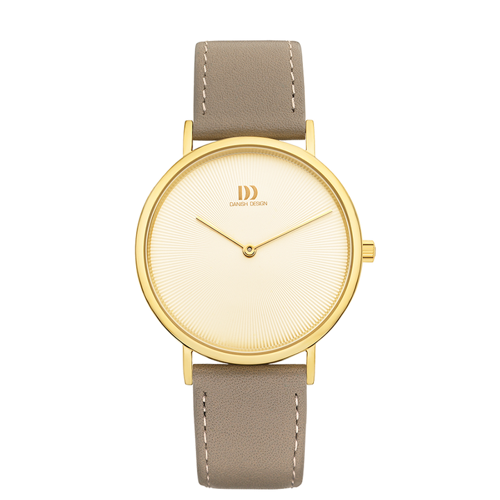 Danish Design IV19Q1247 Marilyn Gold Champagne Tan Watch
