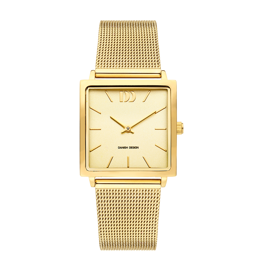 Danish Design IV06Q1248 Miami All Gold Mesh Watch