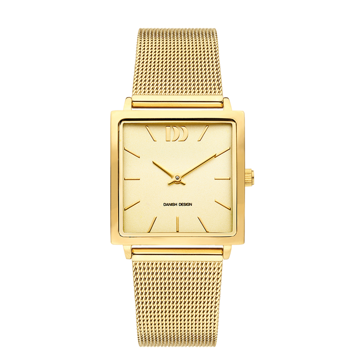 Danish Design IV06Q1248 Miami All Gold Mesh Watch