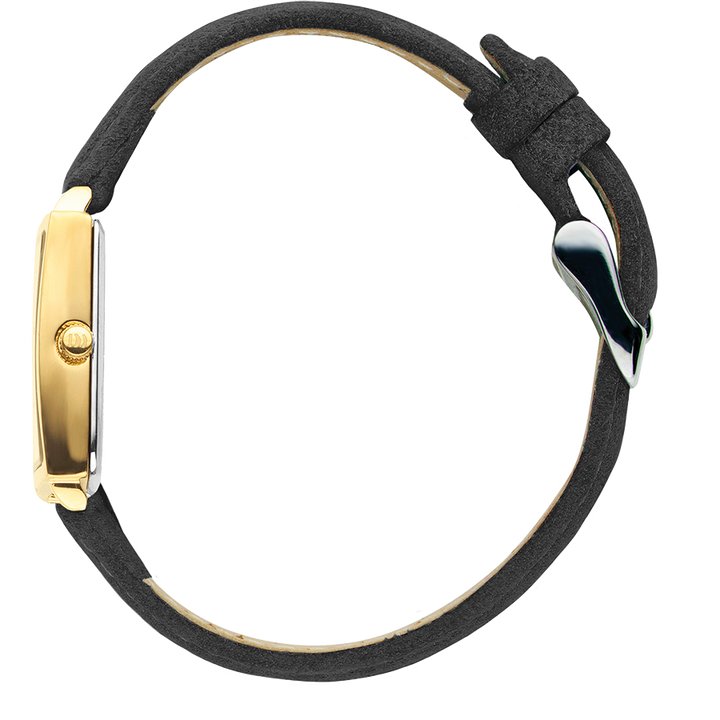 Danish Design IV11Q1248 Miami Gold Black Suede Watch