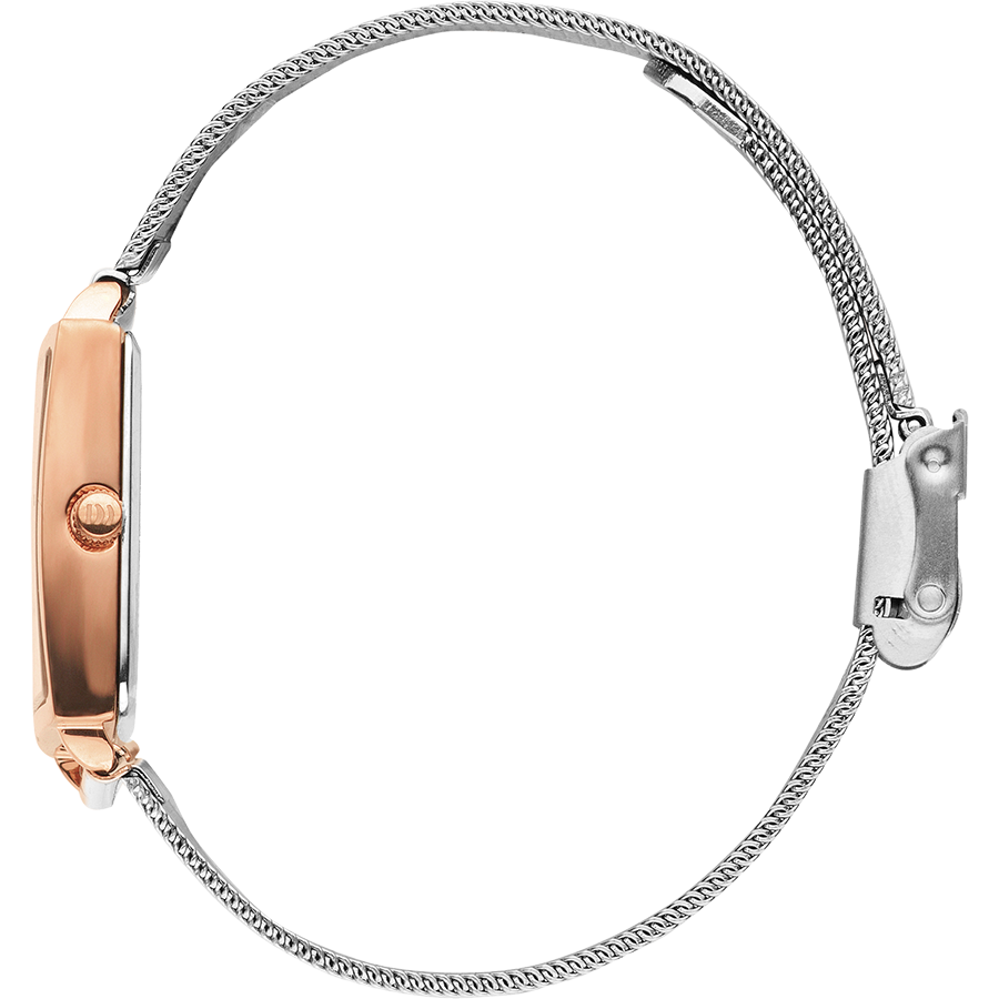 Danish Design IV67Q1248 Miami Two-Tone Rosegold Mesh Watch