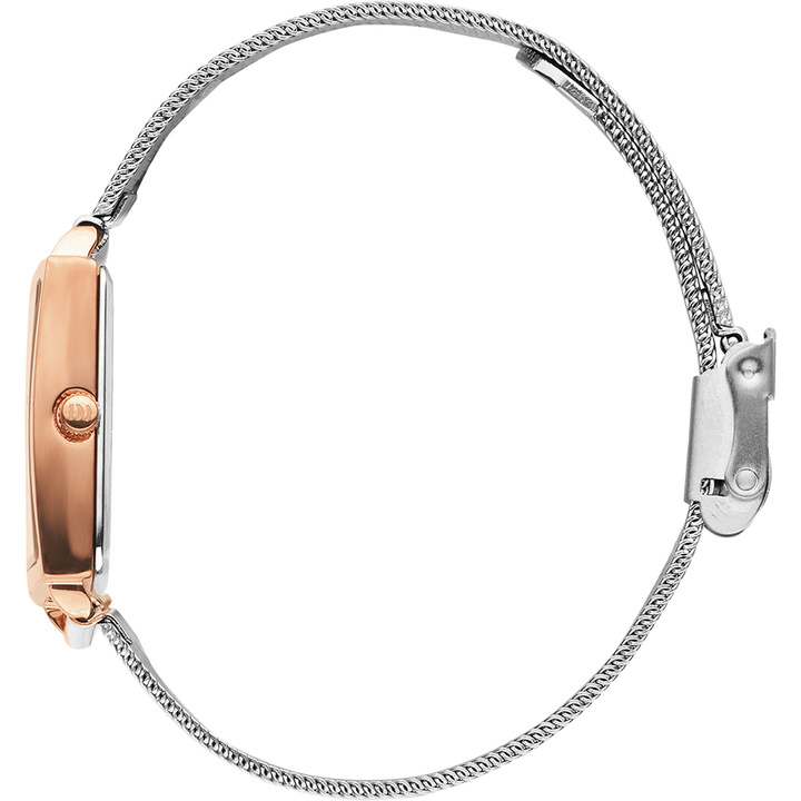 Danish Design IV67Q1248 Miami Two-Tone Rosegold Mesh Watch