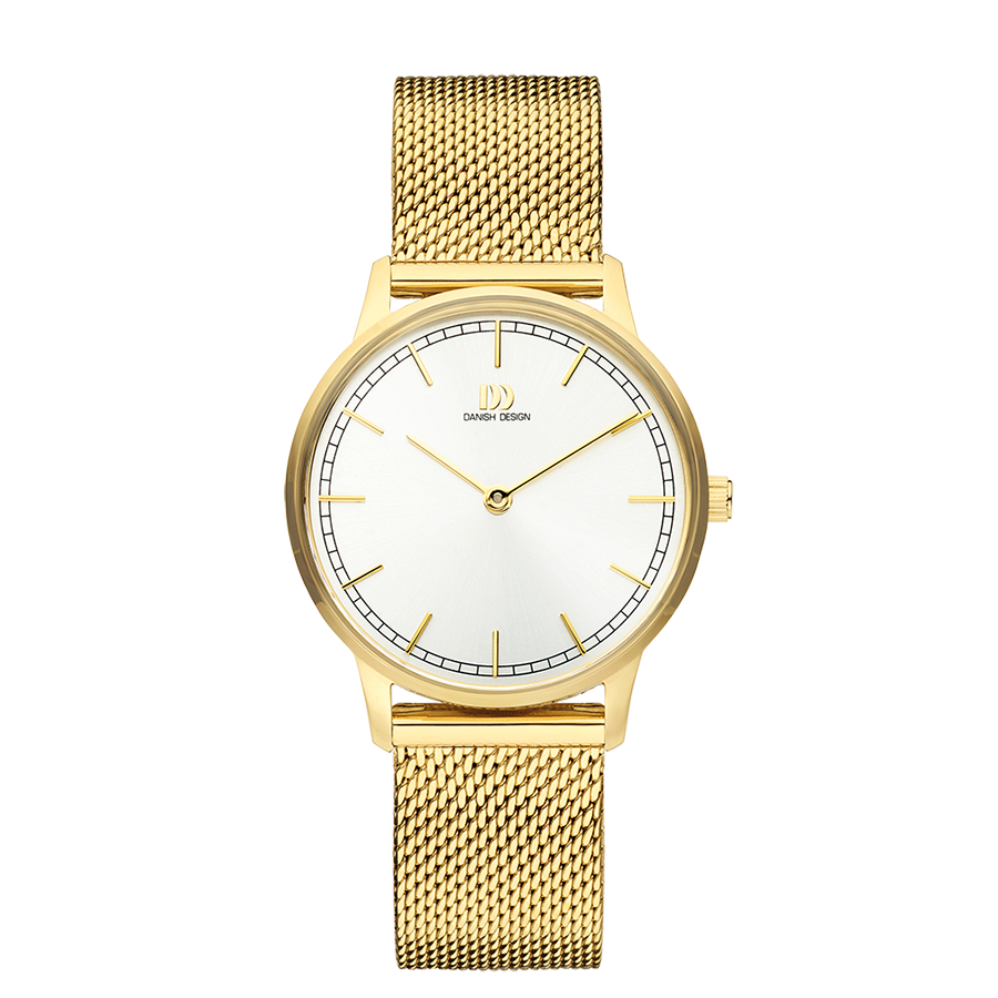 Danish Design IV05Q1249 Vigelsø Gold Silver Mesh Watch
