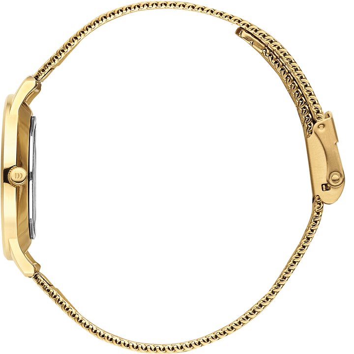 Danish Design IV06Q1249 Vigelsø All Gold Mesh Watch