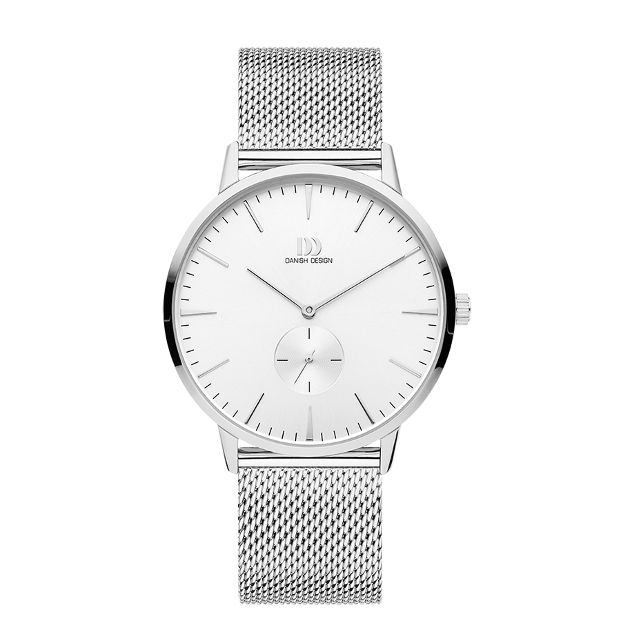 Danish Design IQ62Q1250 Akilia Second Silver Mesh Watch