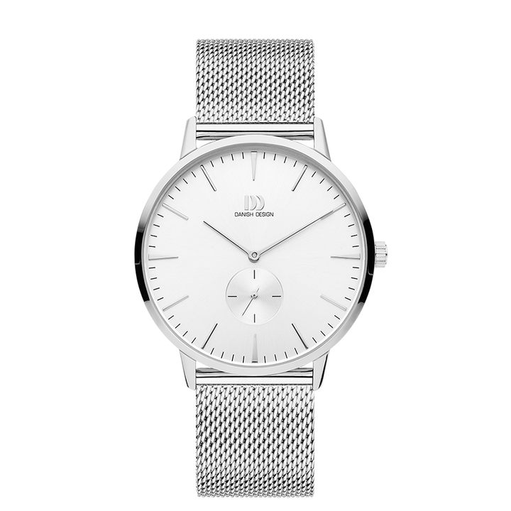 Danish Design IQ62Q1250 Akilia Second Silver Mesh Watch