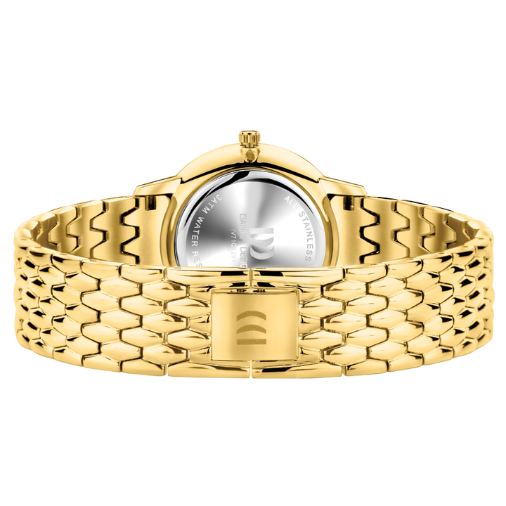 Danish Design IV71Q1251 Akilia Gold Perlemor DressLink Medium Watch