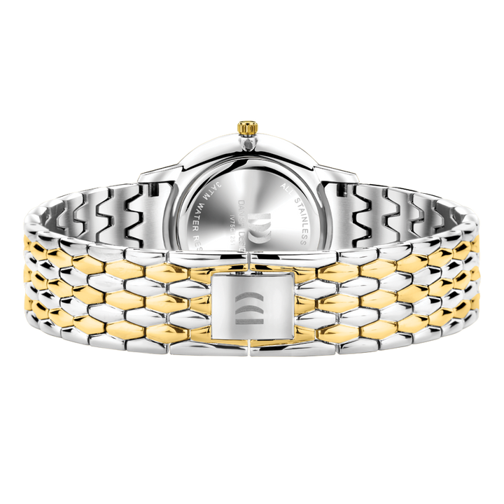 Danish Design IV75Q1251 Akilia Two-tone Perlemor DressLink Medium Watch