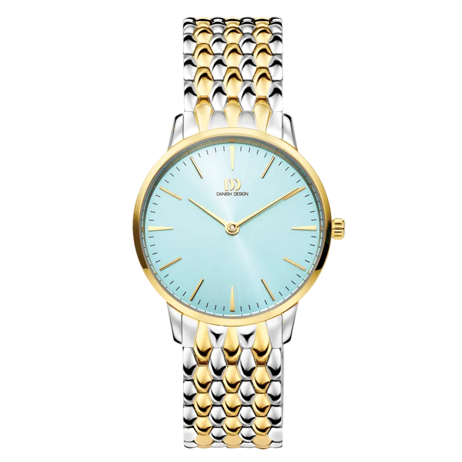 Danish Design IV76Q1251 Akilia Two-tone Husky Blue DressLink Medium Watch