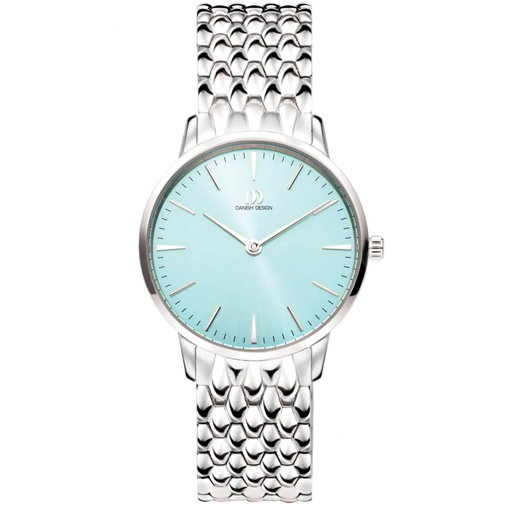 Danish Design IV79Q1251 Akilia Silver Husky Blue DressLink Medium Watch