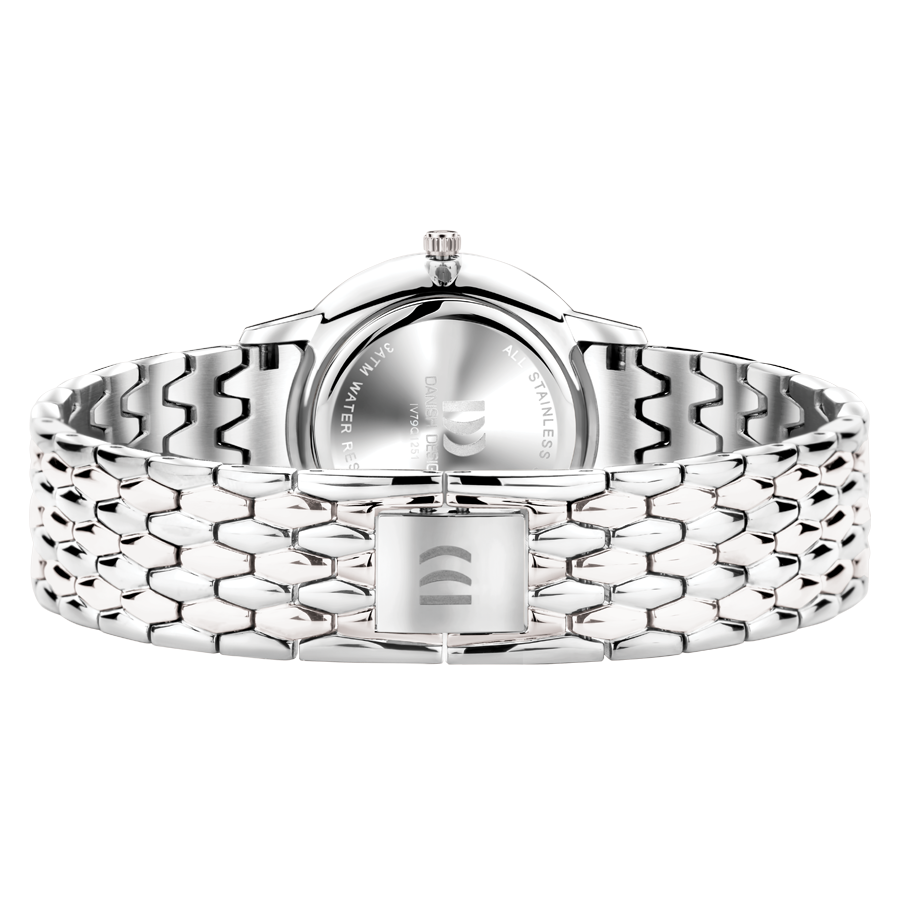 Danish Design IV79Q1251 Akilia Silver Husky Blue DressLink Medium Watch