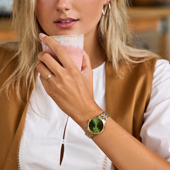 Danish Design IV90Q1251 Akilia Green Two Tone Watch