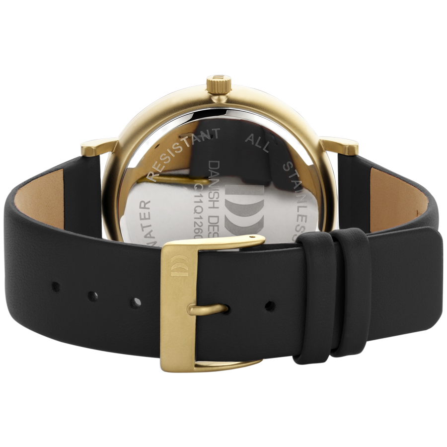 Danish Design IQ11Q1260 Måne Gold Large Watch