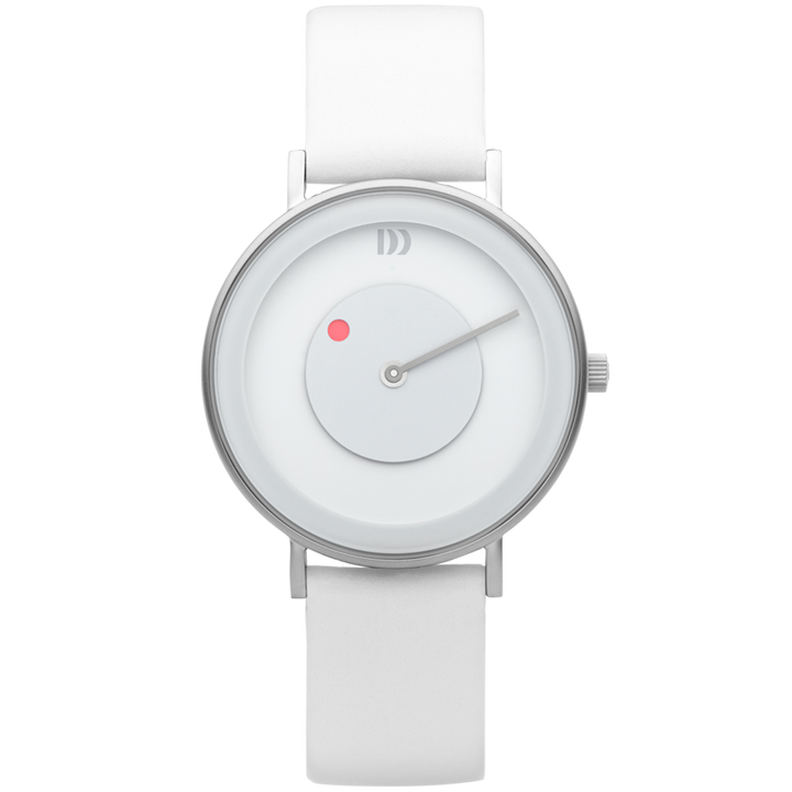 Danish Design IQ12Q1260 Måne White Large Watch