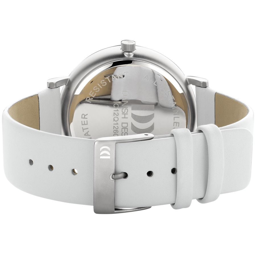 Danish Design IQ12Q1260 Måne White Large Watch