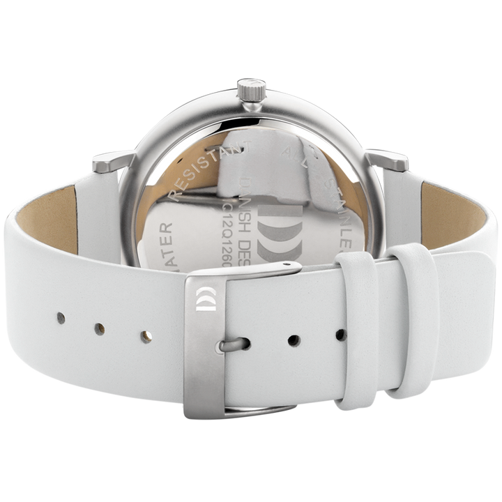 Danish Design IQ12Q1260 Måne White Large Watch