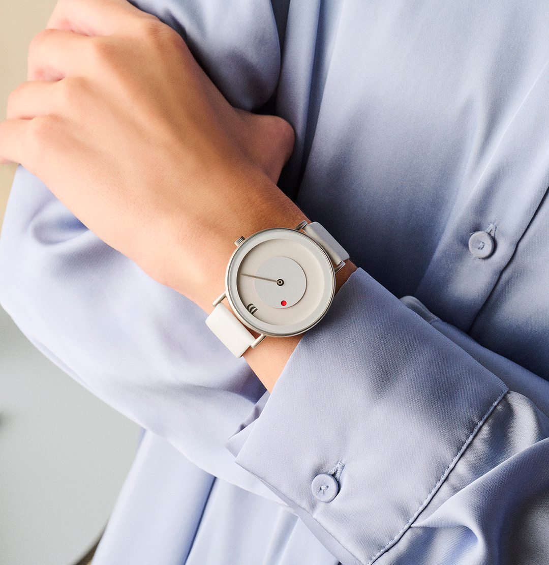 Danish Design IQ12Q1260 Måne White Large Watch