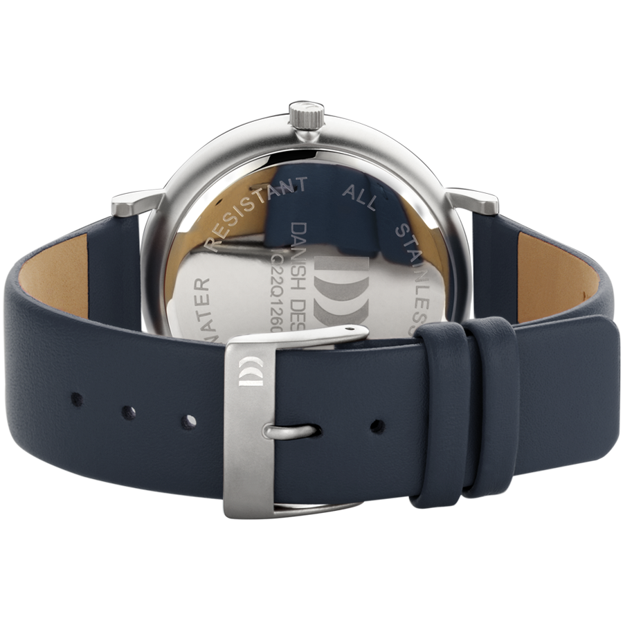 Danish Design IQ22Q1260 Måne Blue Large Watch
