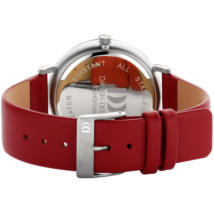 Danish Design IQ24Q1260 Måne Red Large Watch