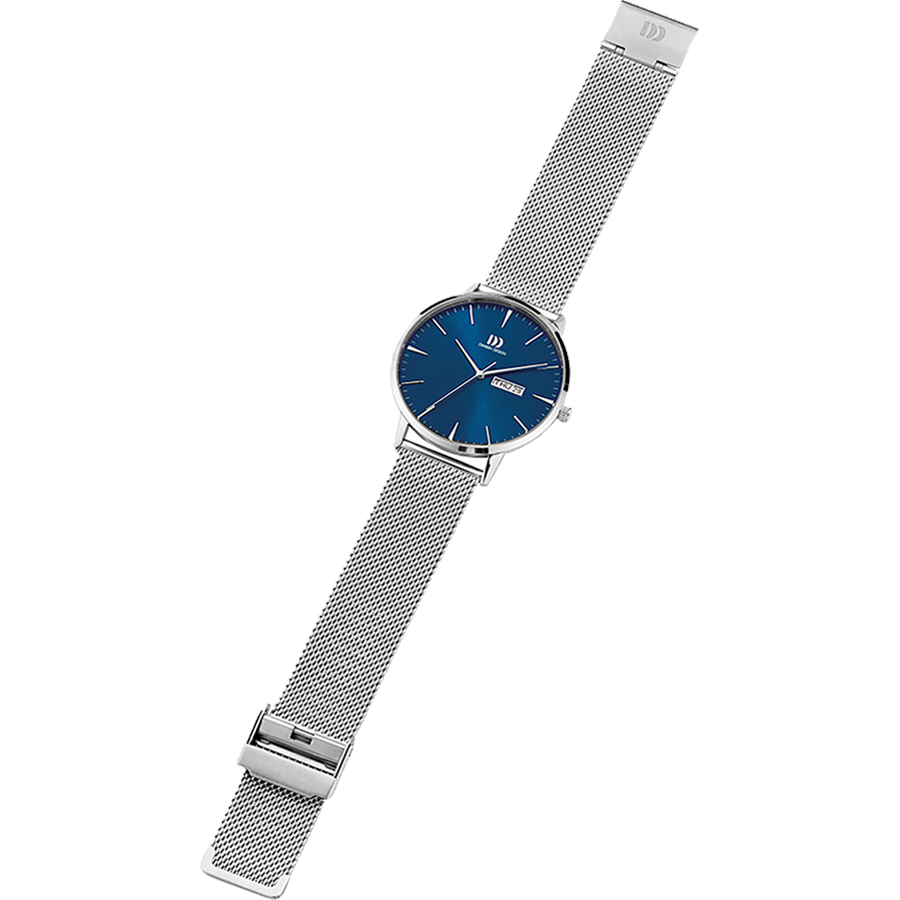 Danish Design IQ68Q1267 Akilia Day/Date Royal Blue Mesh Watch