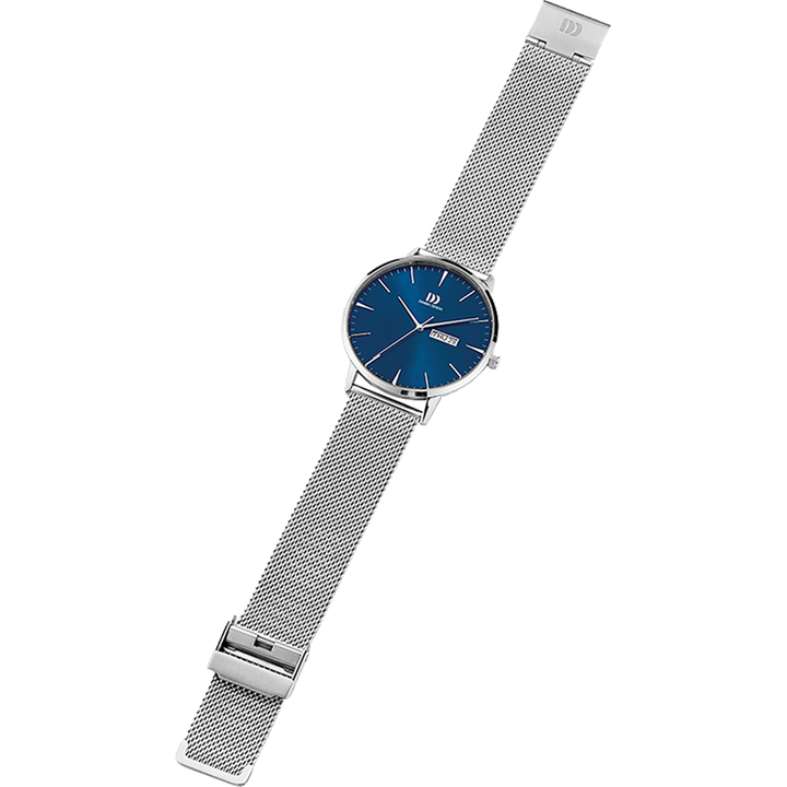Danish Design IQ68Q1267 Akilia Day/Date Royal Blue Mesh Watch