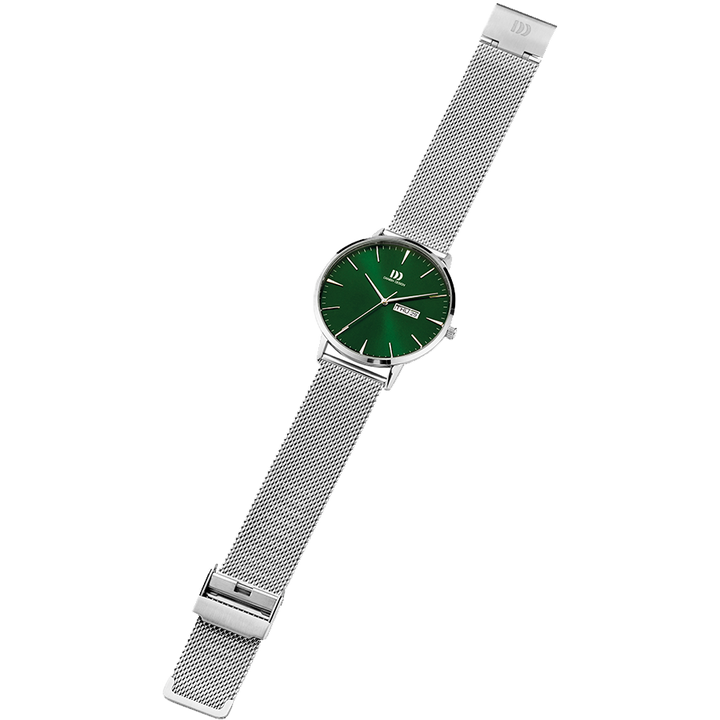 Danish Design IQ77Q1267 Akilia Day/Date Green Mesh Watch