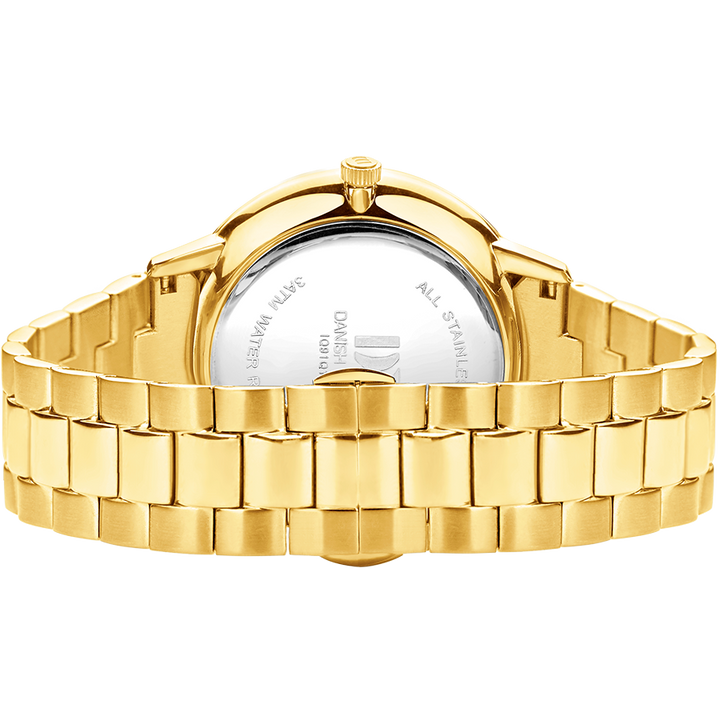 Danish Design IQ91Q1267 Akilia Day/Date Gold Link Watch