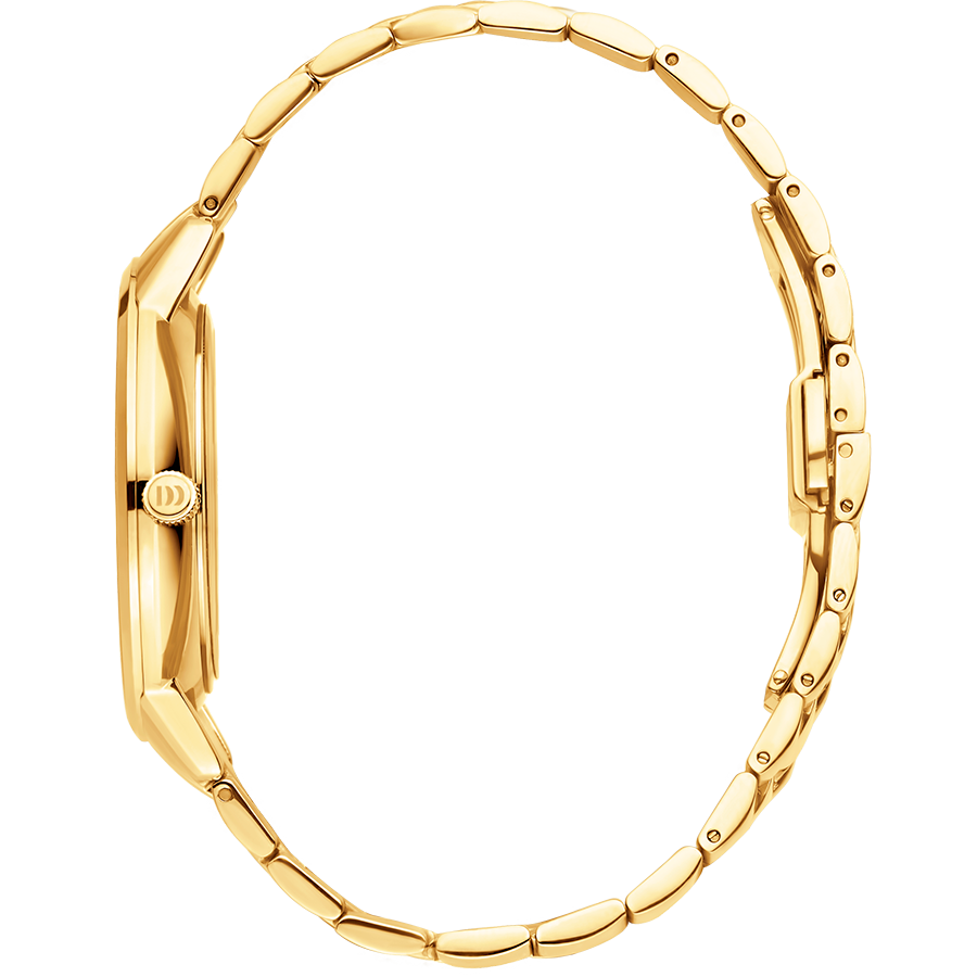 Danish Design IQ91Q1267 Akilia Day/Date Gold Link Watch