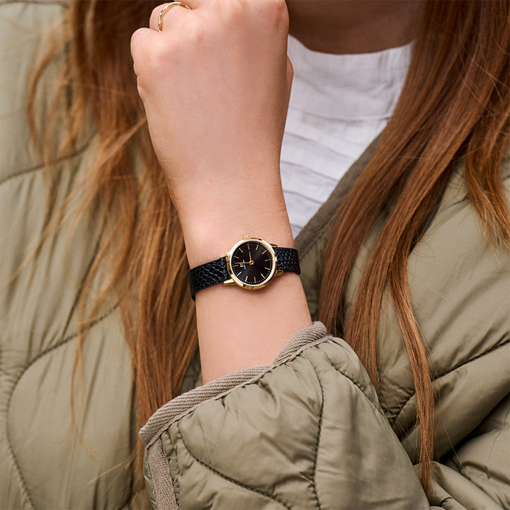 Danish Design IV11Q1268 Akilia Mini Gold Black Watch