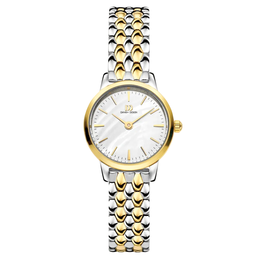 Danish Design IV75Q1268 Akilia Mini Two-Tone Perlemor DressLink Watch